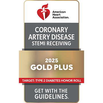 AHA Coronary Artery Disease STEMI Receiving Gold